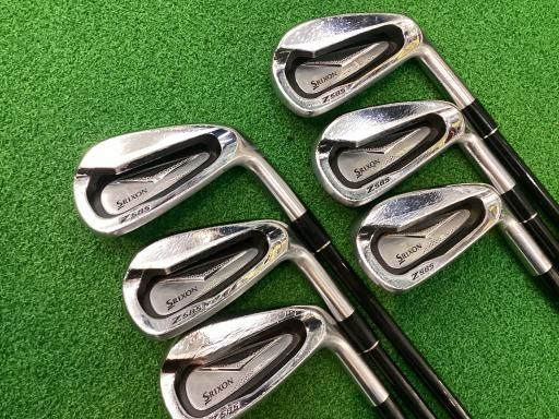 【中古】 ダンロップ SRIXON Z585 6S アイアンセット IR Miyazaki Mahana (フレックスR) メンズ 男性用 右利き 右用 Cランク ゴルフクラブ