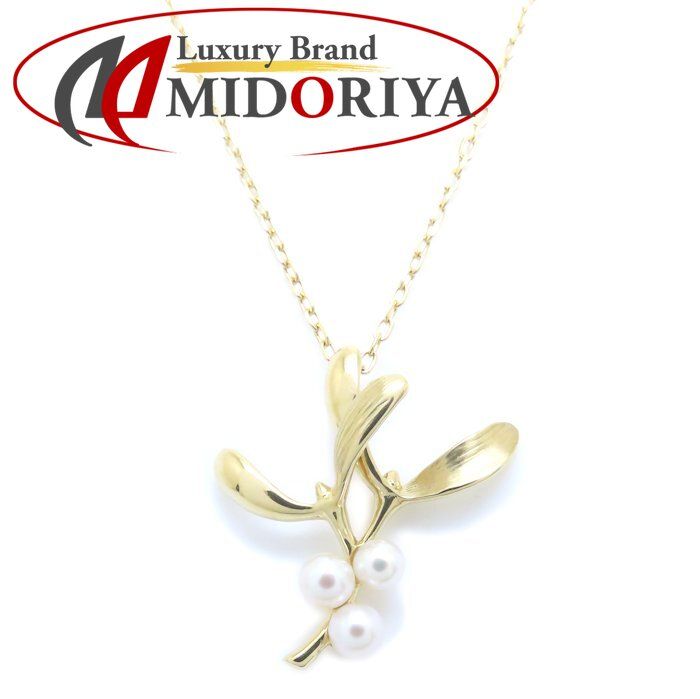 ミキモト ネックレス ベビーパール 真珠3.4～3.7 mm K 18 YG イエローゴールド レディース 294660 BJ