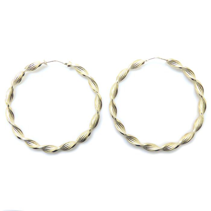  ウノアエレ フープ ピアス K 18 YG イエローゴールド レディース 294663 BJ ピアス(両耳用) アクセサリー