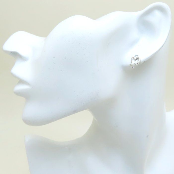 TIFFANY-Co. ティファニー ラビングハート ピアス シルバー925 レディース 294664 BJ