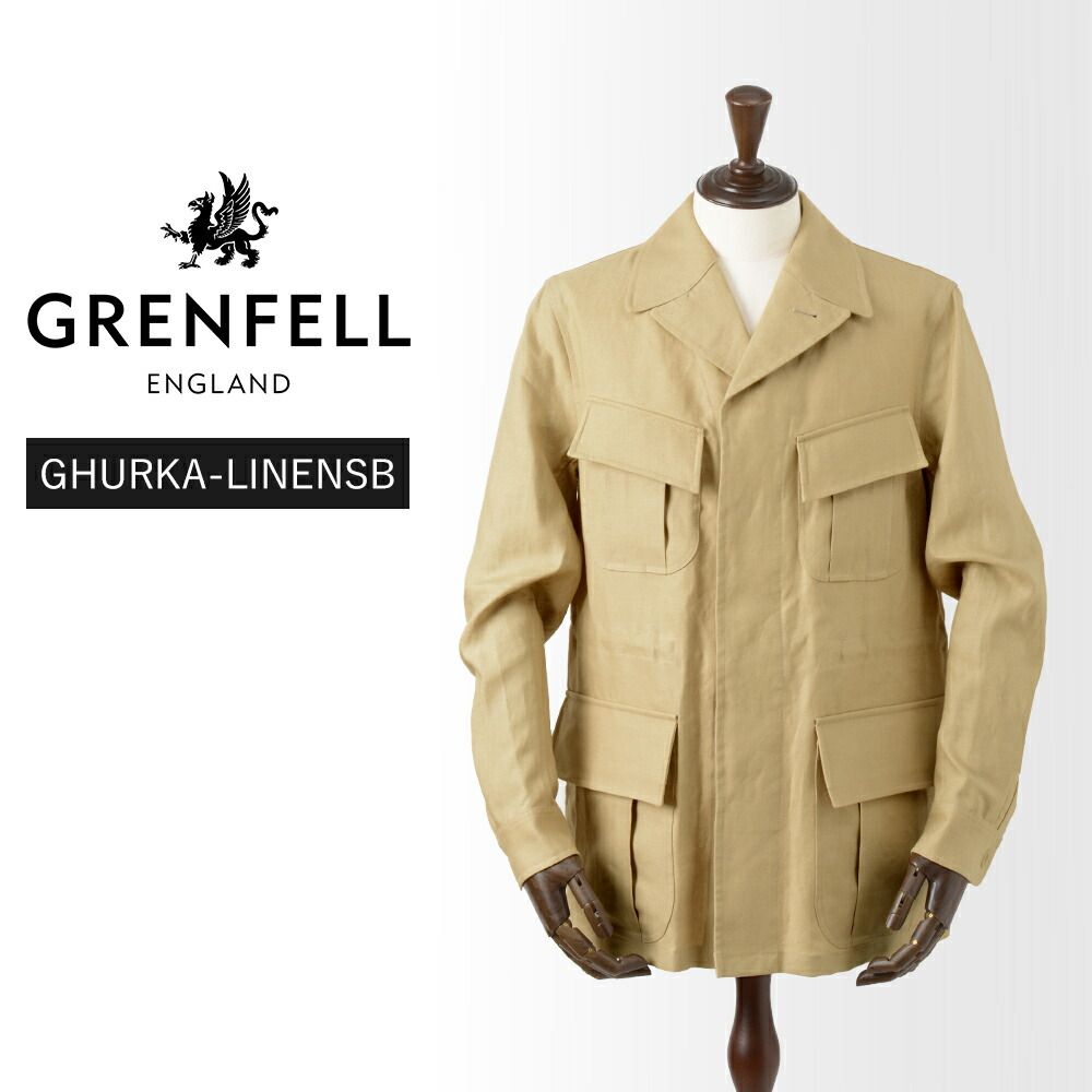 40%OFF/定価162,800円】グレンフェル 新品 サファリ ジャケット GHURKA