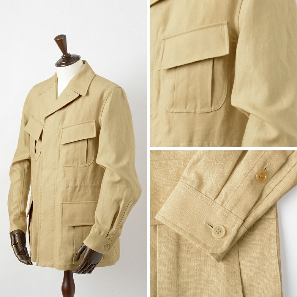 40%OFF/定価162,800円】グレンフェル 新品 サファリ ジャケット GHURKA