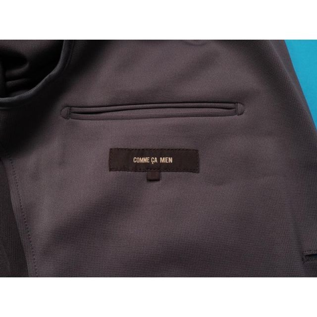 新品サンプル 定価4.2万円 COMME CA MEN コムサメン ウール混 ジャケット54C(AB9)黒(05) 07-9999 大きいサイズ CA コムサメン COMME Mサイズ 0 トロピカルウール