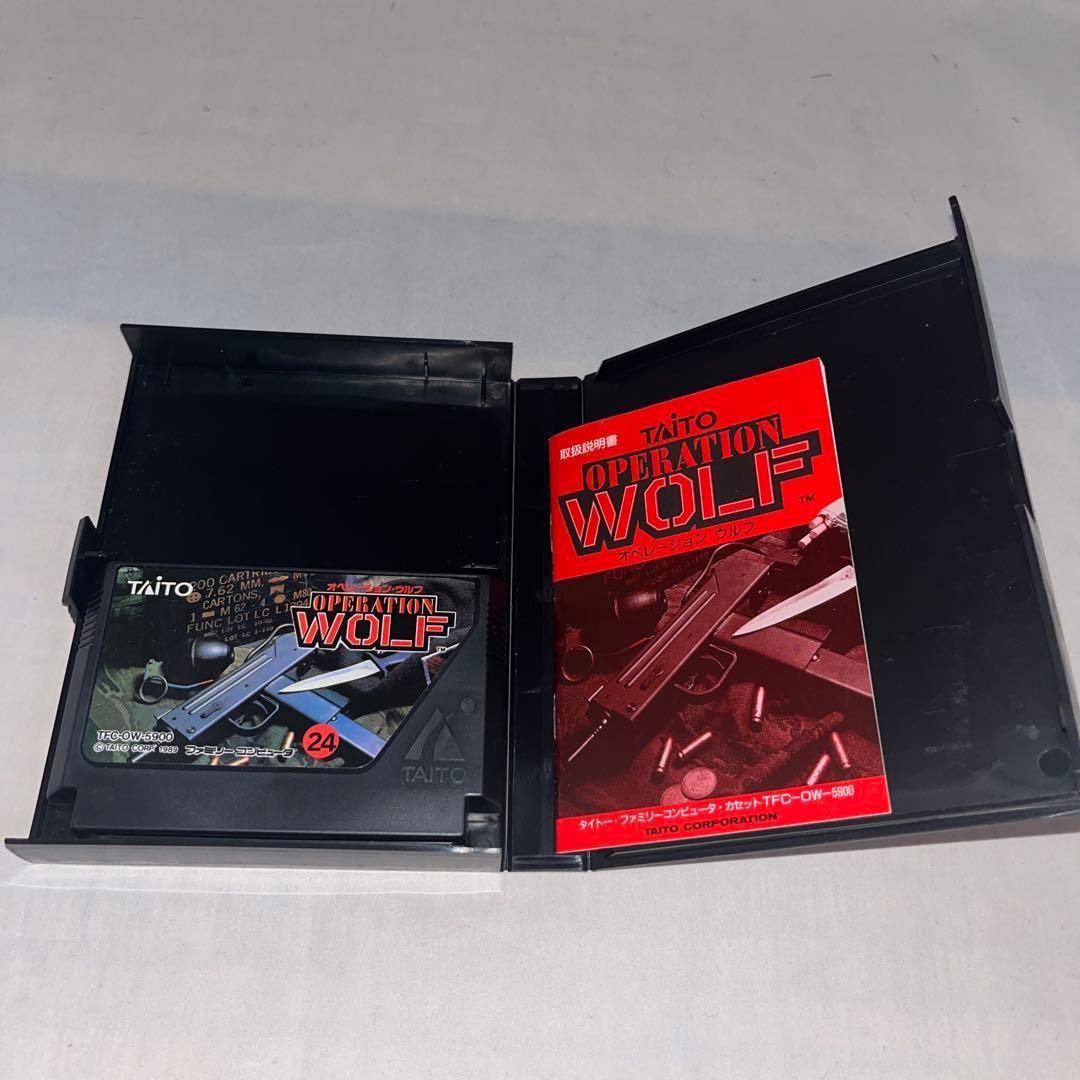 希少】オペレーションウルフ ☆ファミコン☆ ＠ - メルカリ