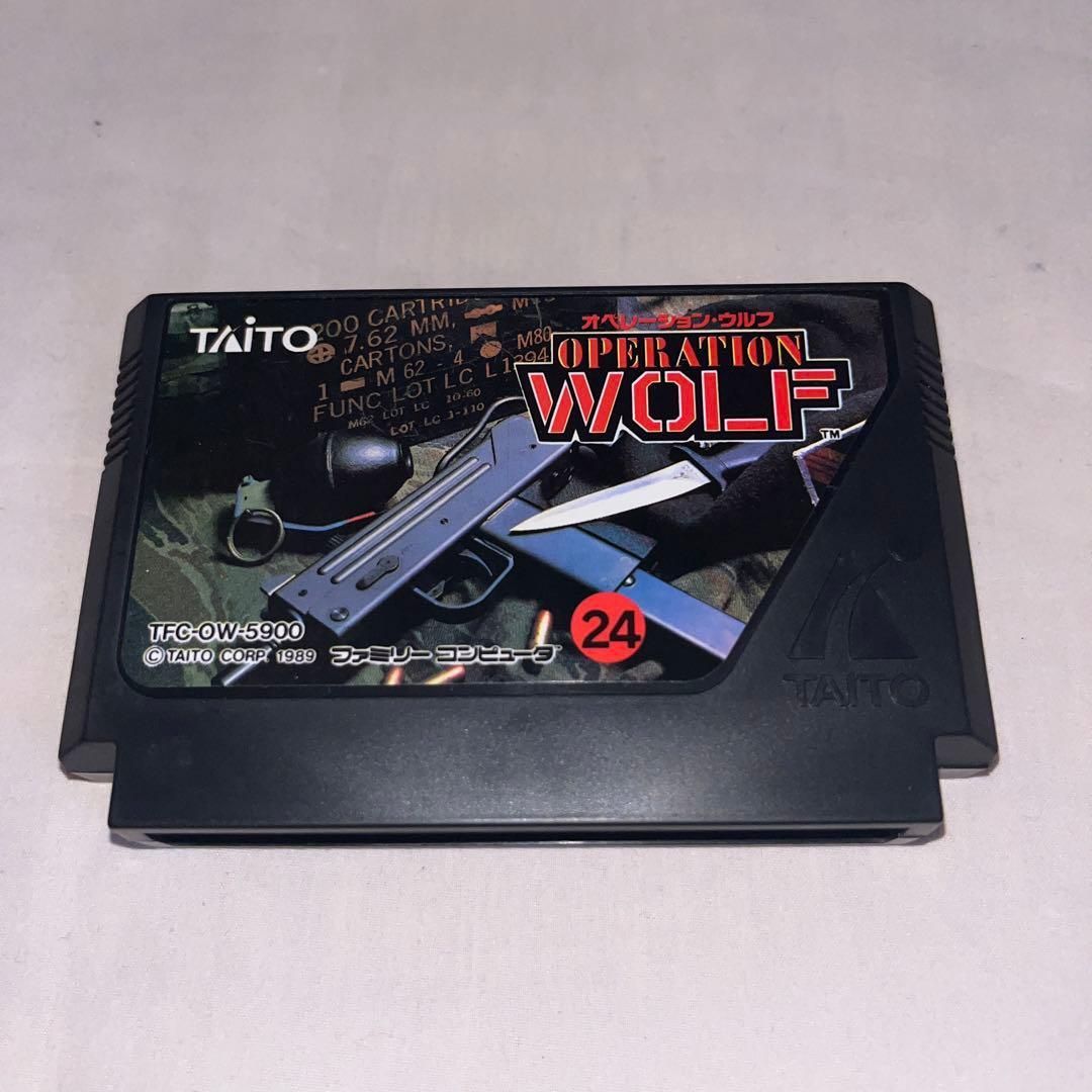 FSソフト「オペレーション　ウルフ™」中古動作品の出品です。 オペレーション ウルフ FSソフト「オペレーション ウルフ™」中古動作品
