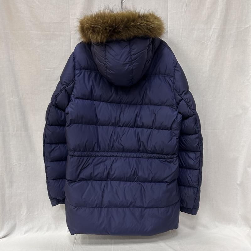 タトラス ダウンコート ファー付き ネイビー サイズ06 レディース - ISItems 古着