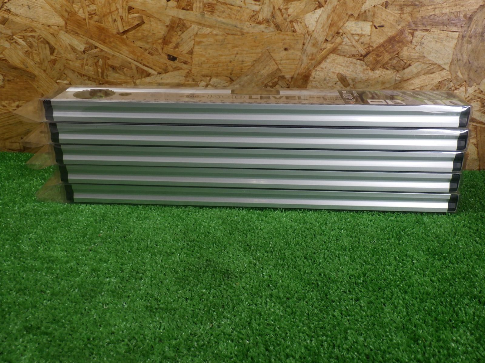KOD アルミレベル 380 mm L-550 5本セット 長期保管 工具 水平器 扱い品