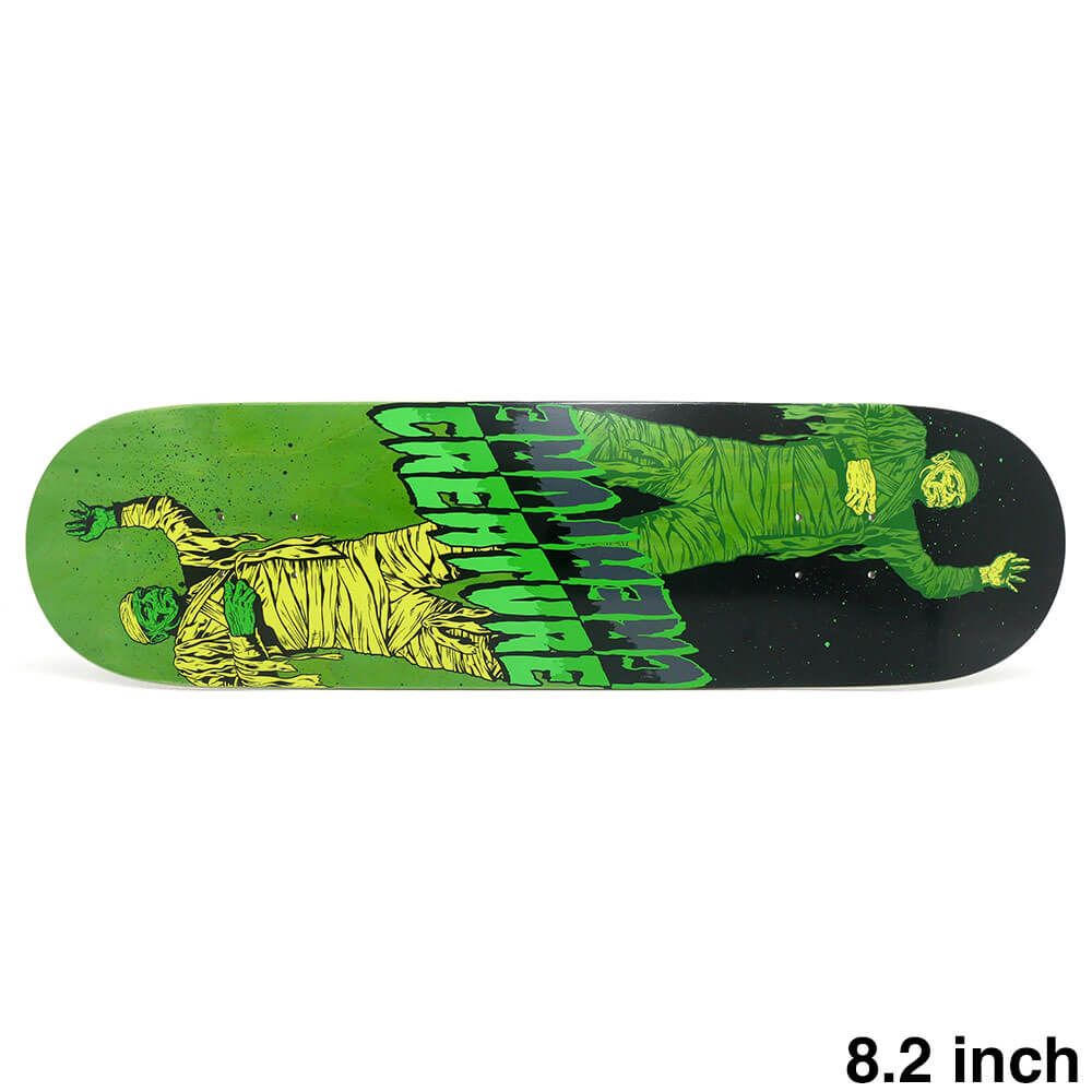 DECK クリーチャー デッキ TEAM FIEND TWIN MUMMY 8.2 スケートボード スケボー