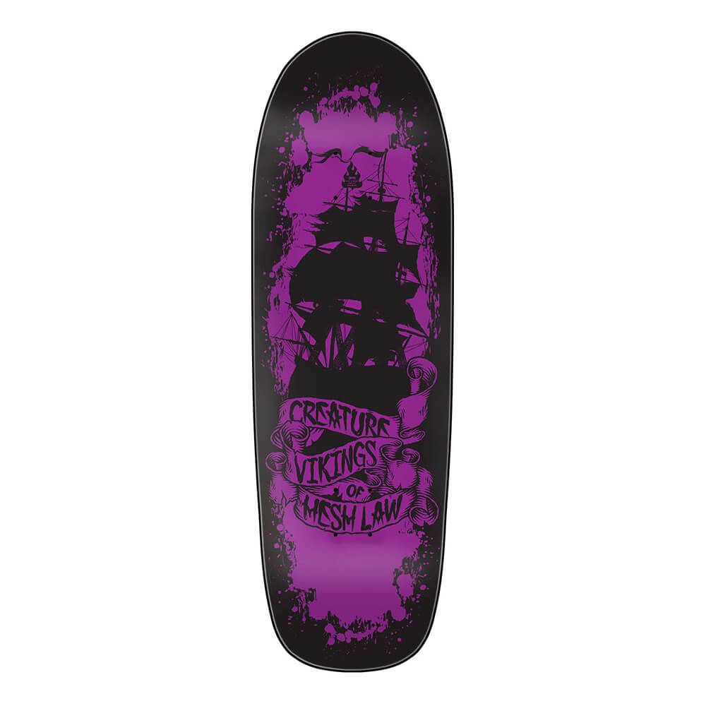  DECK クリーチャー デッキ TEAM VIKING OF HESH LAW XX 9.55 SHAPED 付属デッキテープ 11 inch スケートボード スケボー デッキ パーツ スケートボード