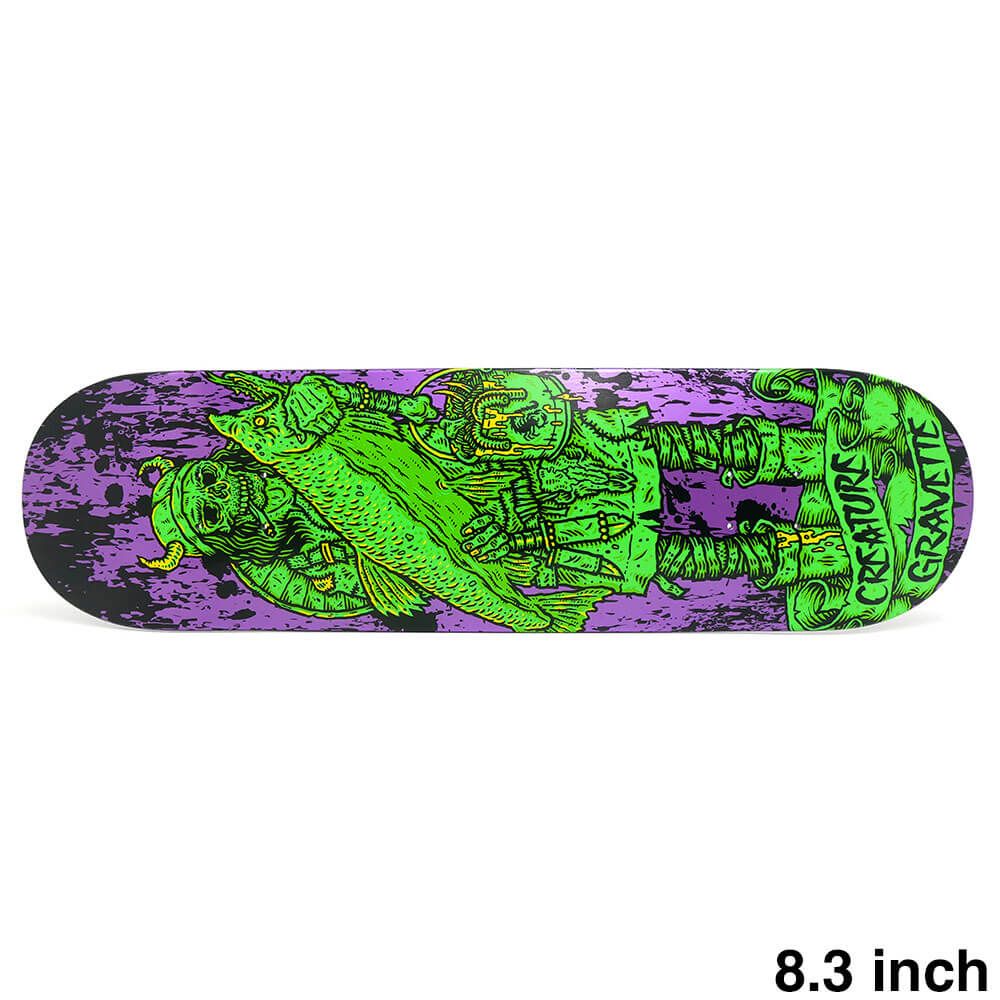 DECK クリーチャー デッキ DAVID VIKING OF HESH LAW XX 8 3 スケートボード スケボー