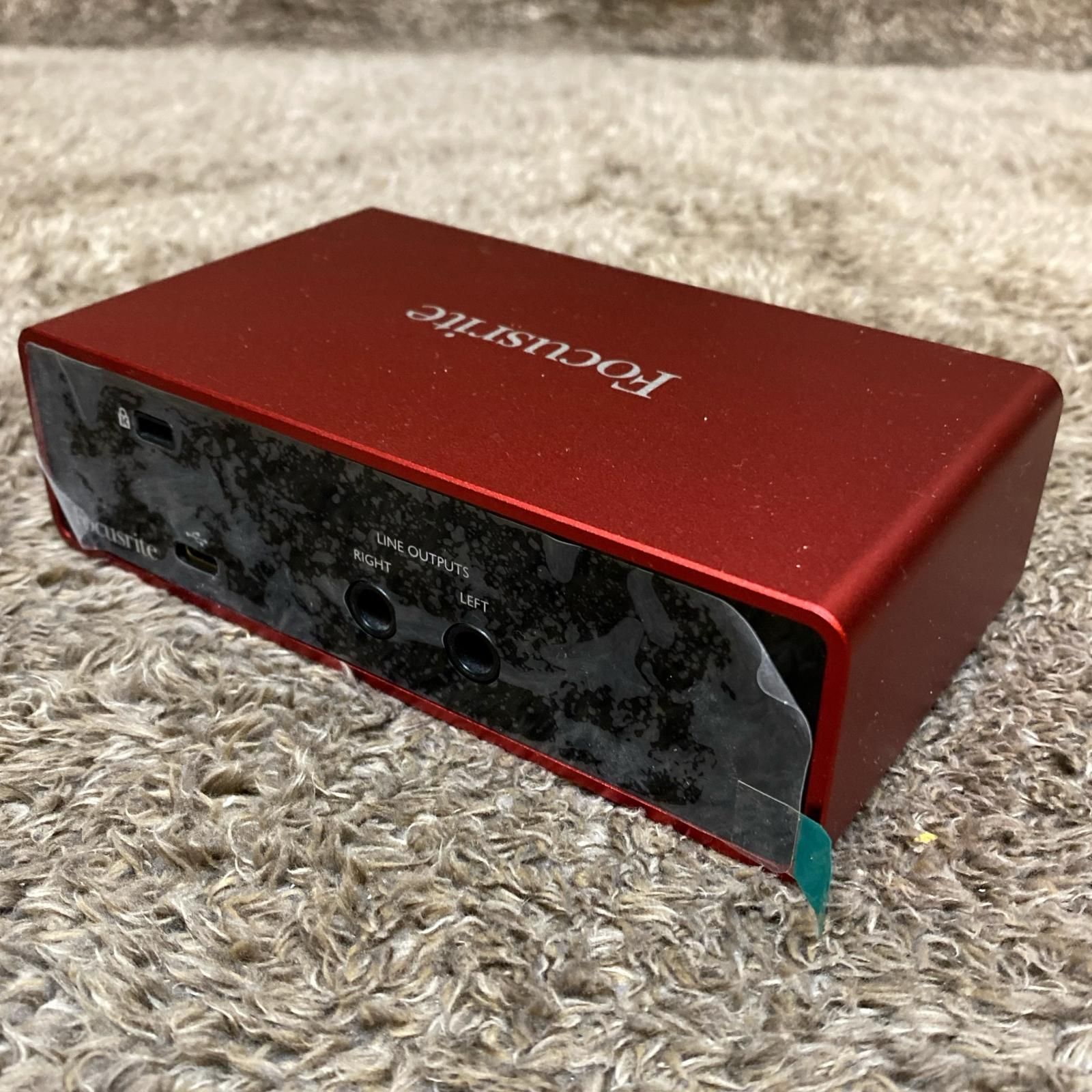 楽器 Focusrite フォーカスライト DTM DAW 音響機器 Scarlett SOLO gen.3 478