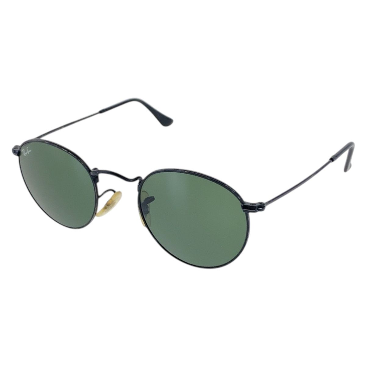 Ray-Ban レイバン ブラック 黒 メタル プラスチック RB 3447 ROUND METAL 002 47 21 3 N サングラス 男女兼用 レディース 506539
