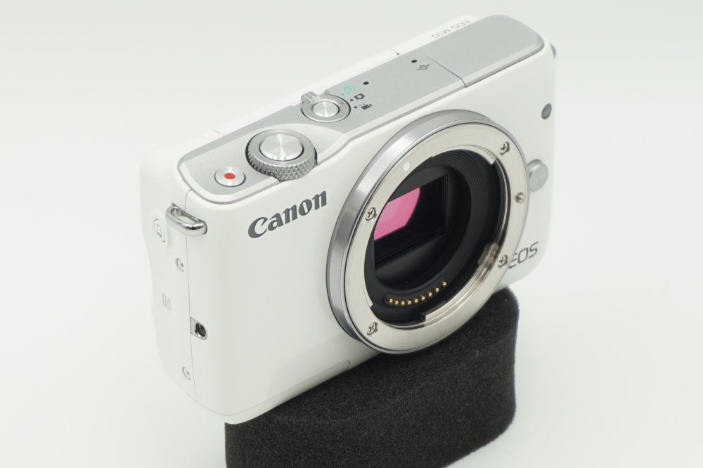 Canon ミラーレス一眼カメラ EOS M10 ボディ(ホワイト) EOSM10WH-BODY