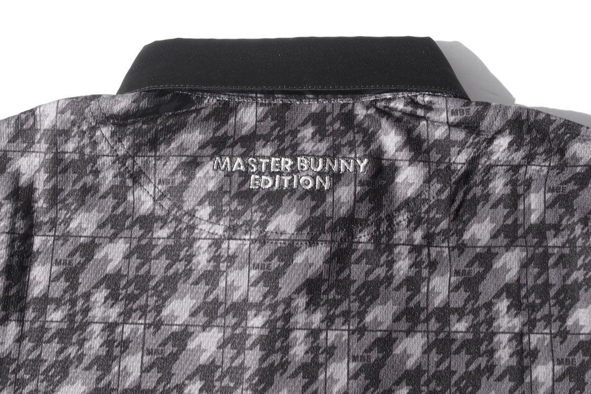 BUNNY EDITION｜千鳥格子柄半袖ポロシャツ｜レディースゴルフウェア｜1