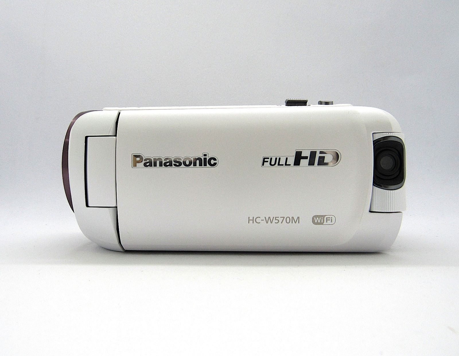 動作品 元 Panasonic HC W 570 M ホワイト パナソニック ビデオカメラ