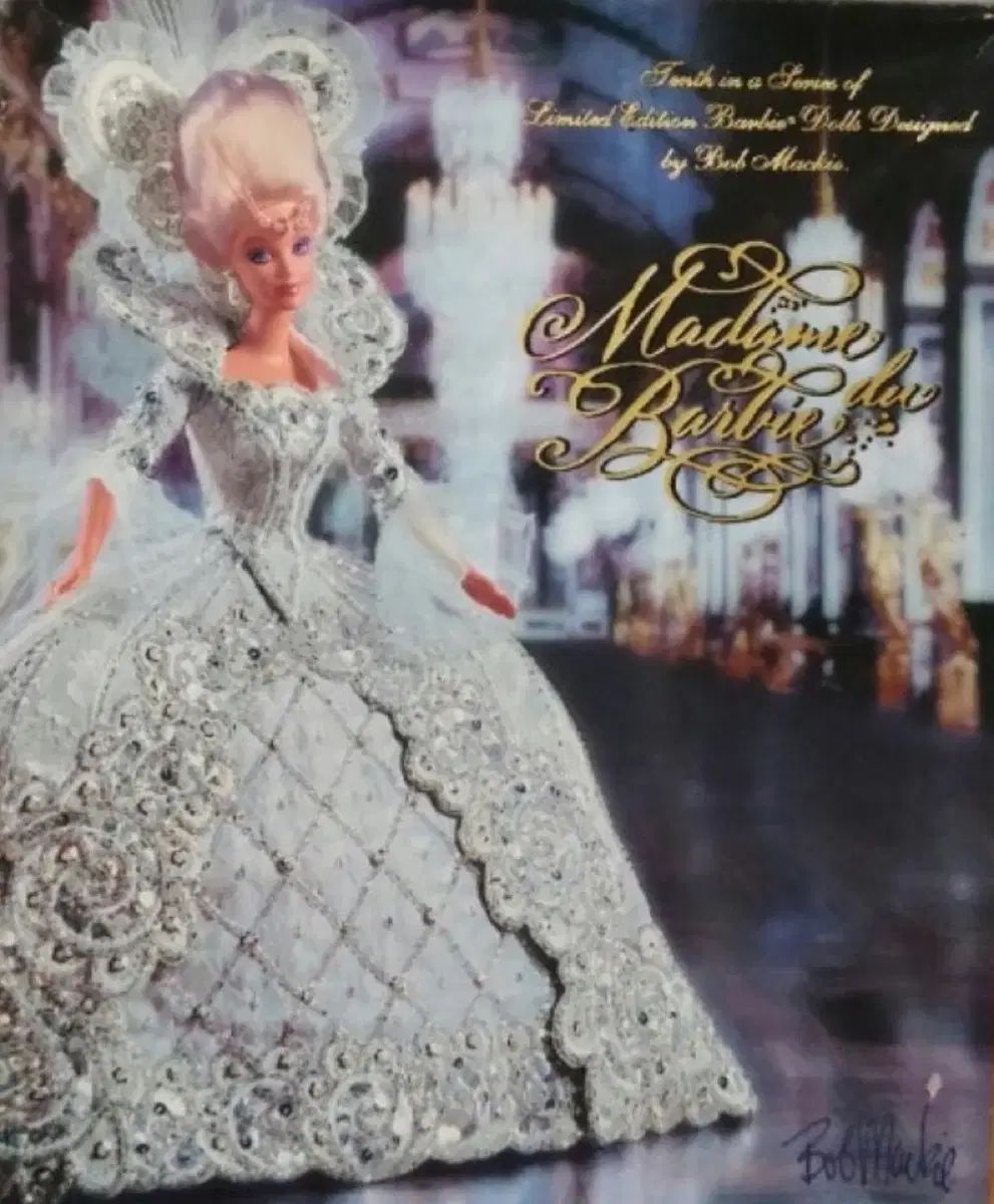 モデル バービー人形 シルクストーン コレクターズエディション Bob Mackie Madame Du