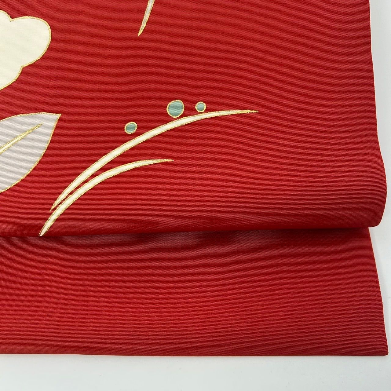 名古屋帯 塩瀬 刺繍 金彩 上品な染め 九寸 正絹 着物 MA-2449 - メルカリ