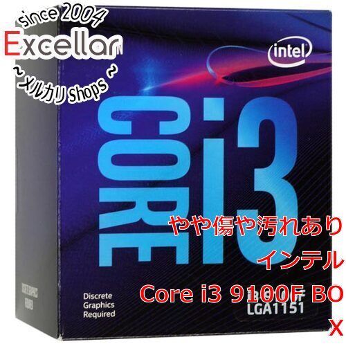 bn:15] Core i3 9100F 3.6GHz 6M LGA1151 65W SRF7W 元箱あり - メルカリ