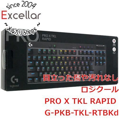 [bn:4] ロジクール　PRO X TKL RAPID G-PKB-TKL-RTBKd　ブラック　未使用