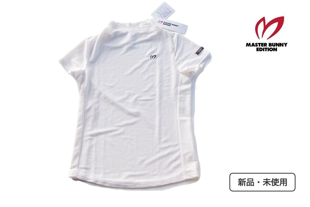 マスターバニーエディション MASTER BUNNY EDITION 半袖モックアップシャツ レディースゴルフウェア 1