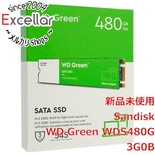 bn 18 Western Digital製 内蔵SSD 480 GB WD Green