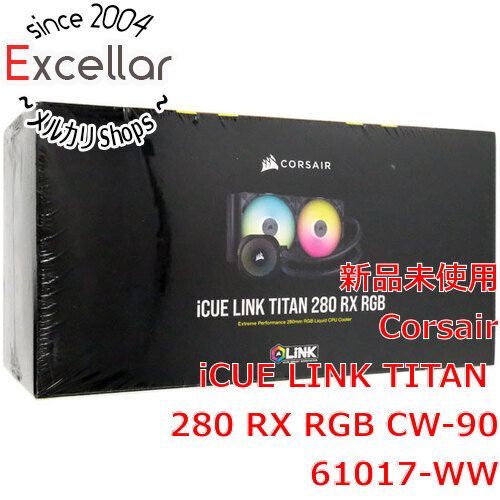 bn 6 Corsair iCUE LINK TITAN 280 RX RGB CW-9061017-WW ブラック