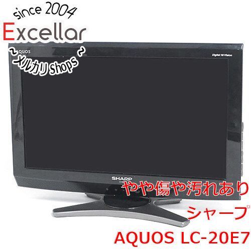bn 8 SHARP 20 V型 液晶テレビ AQUOS LC-20 E 7-B ブラック