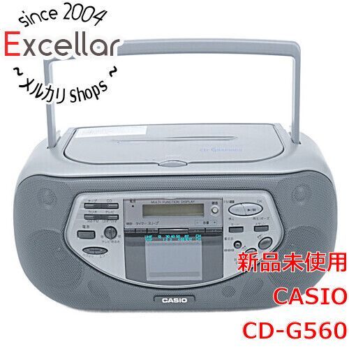 bn 16 箱きず やぶれ CASIO 液晶テレビ付きCDラジカセ CD G 560