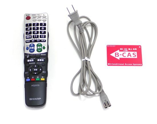 bn 8 SHARP 20 V型 液晶テレビ AQUOS LC E 7 B ブラック