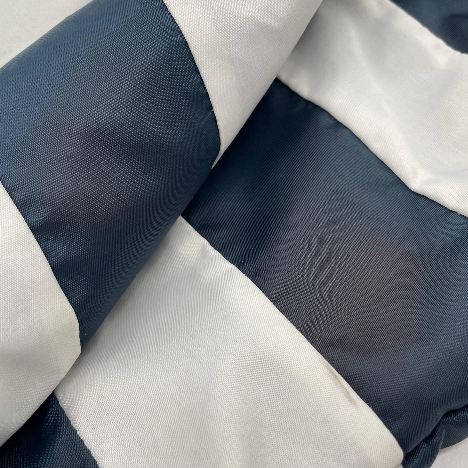 中古 ムータマリン muta MARINE シューズケース 白×紺 セパレート