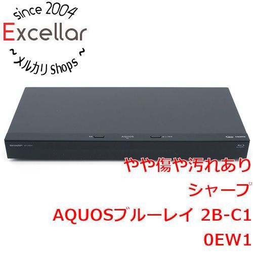 bn 8 SHARP AQUOS ブルーレイディスクレコーダー 1 TB 2 B C 10 EW ブラック リモコンなし