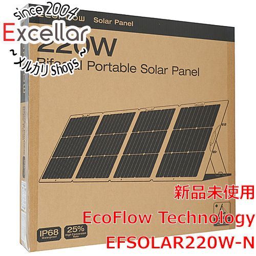 bn 17 EcoFlow 両面ソーラーパネル 220 W Gen 2 -N キャンプ用品