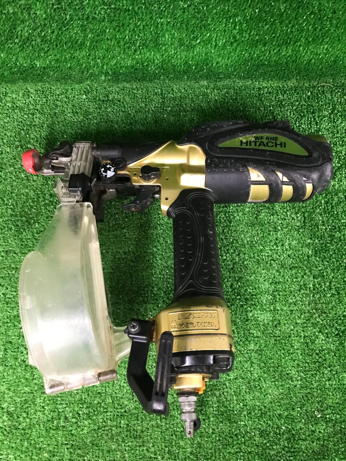 品 0906 HiKOKI 日立工機 41㎜高圧ねじ打機 メタリックグレー WF 4 H 2 G