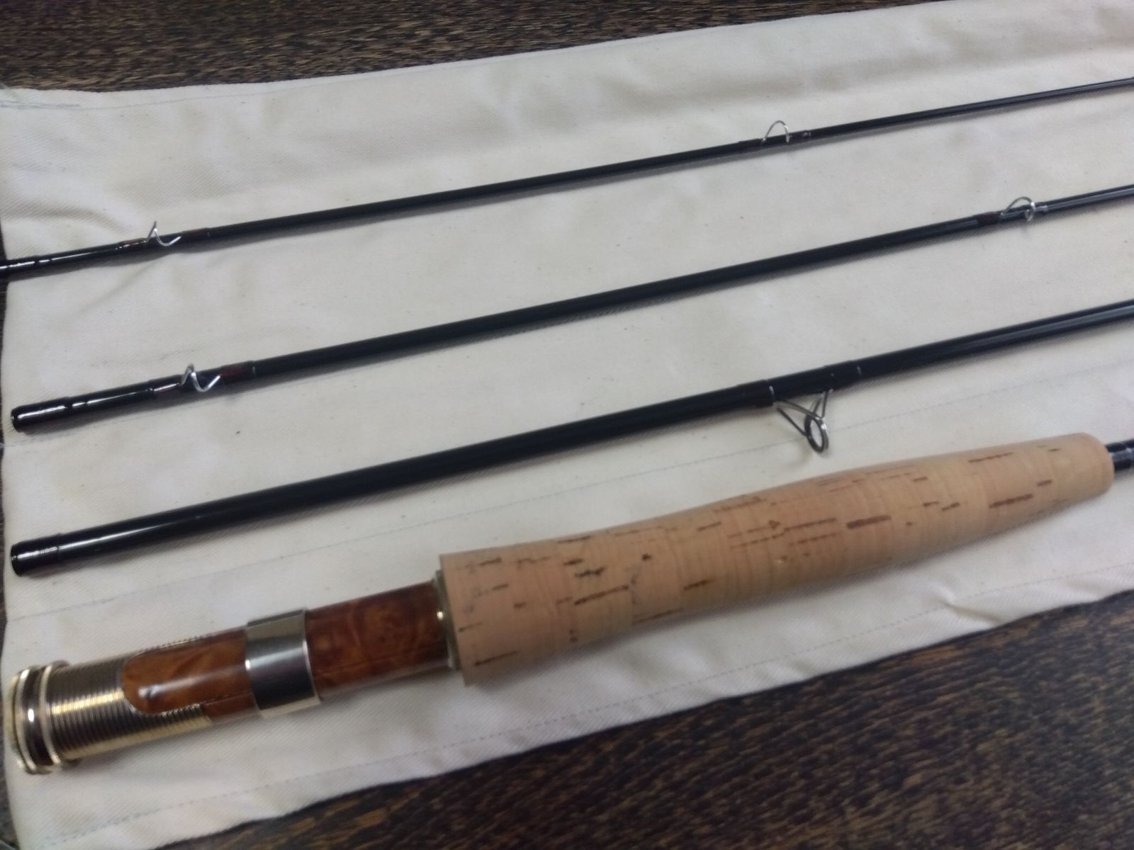 うるし塗 フライロッド Vruxi