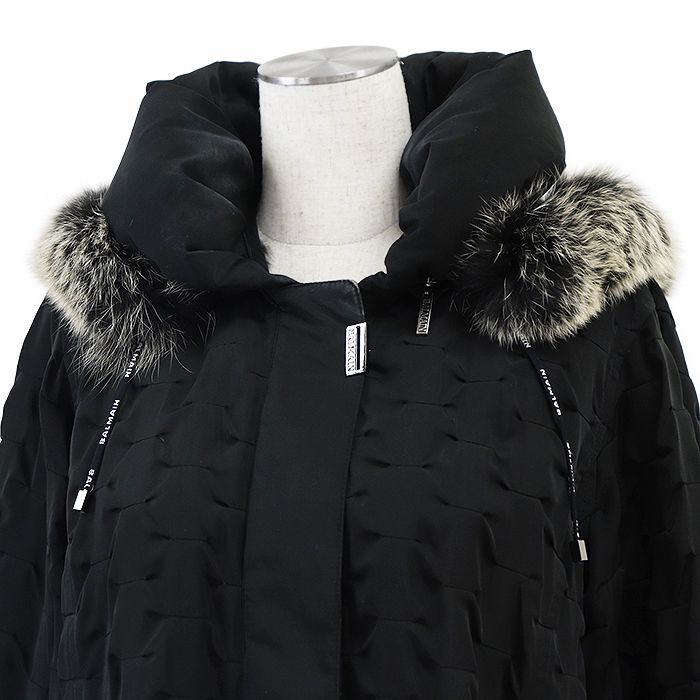 美品☆2way バルマン　ラムレザージャケット　フォックスファー　ブラック 楽天市場】レザージャケット レディース 秋冬 フォックスファー付き