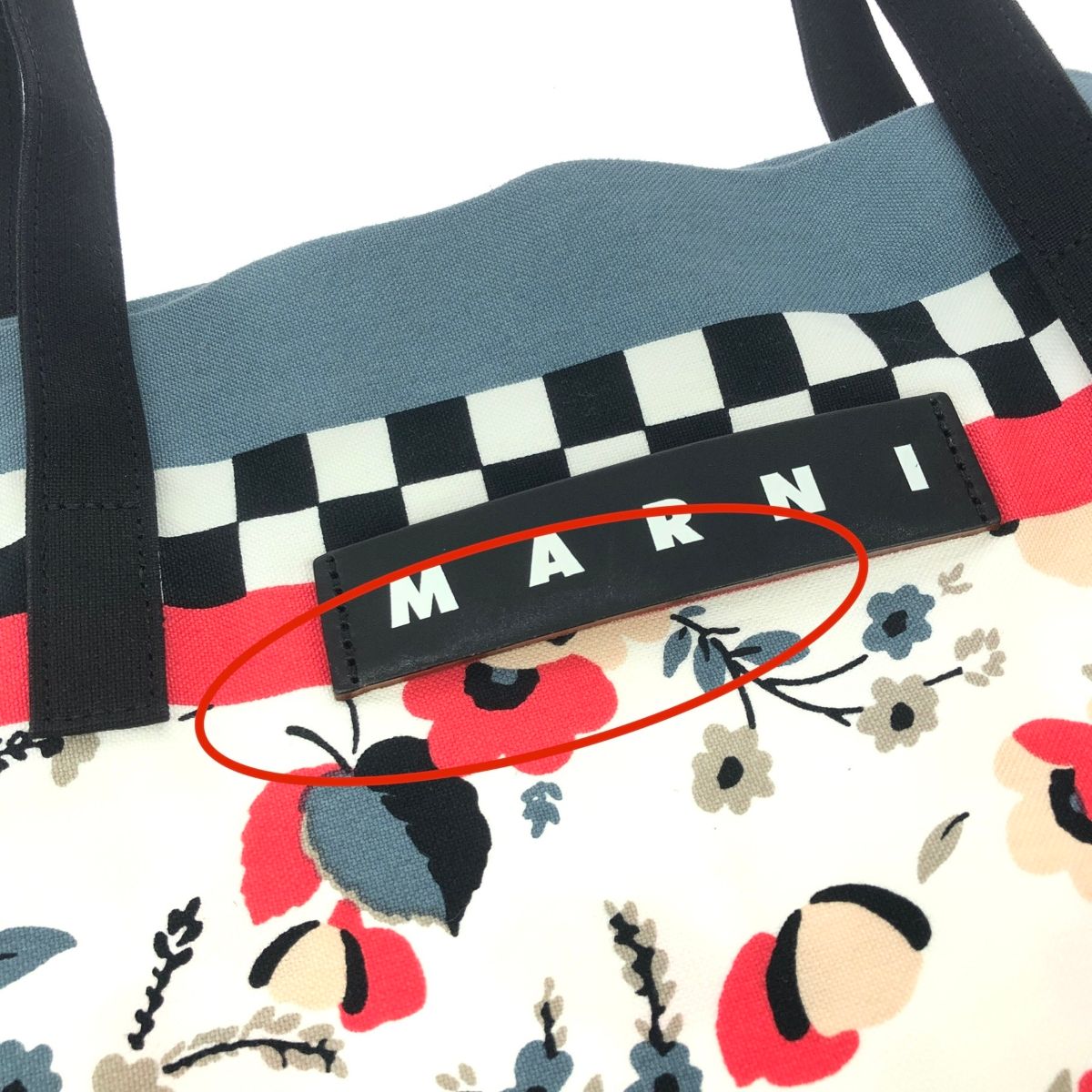 レディース MARNI マルニ バンダナトートバッグ マルニマーケット 