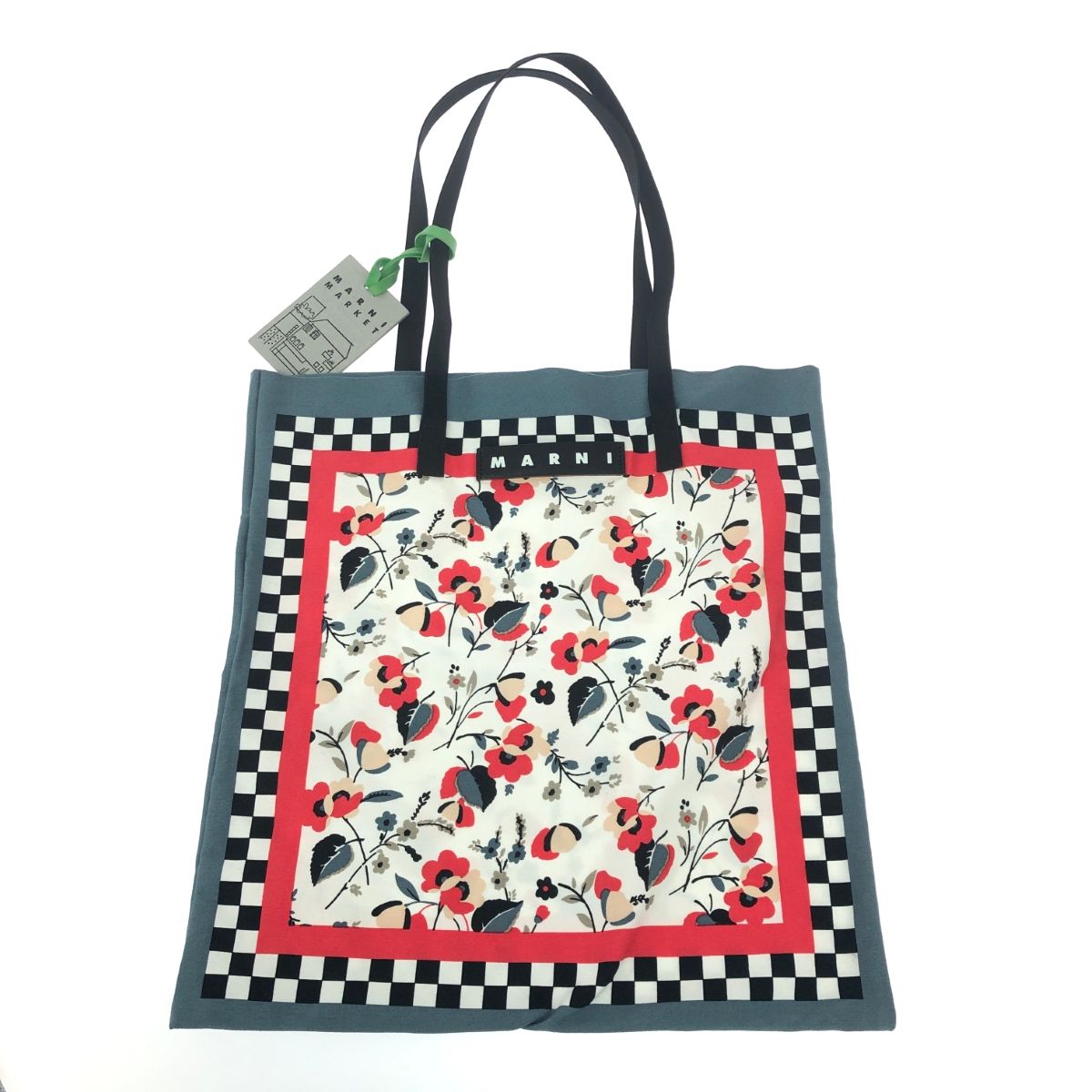 レディース MARNI マルニ バンダナトートバッグ マルニマーケット 