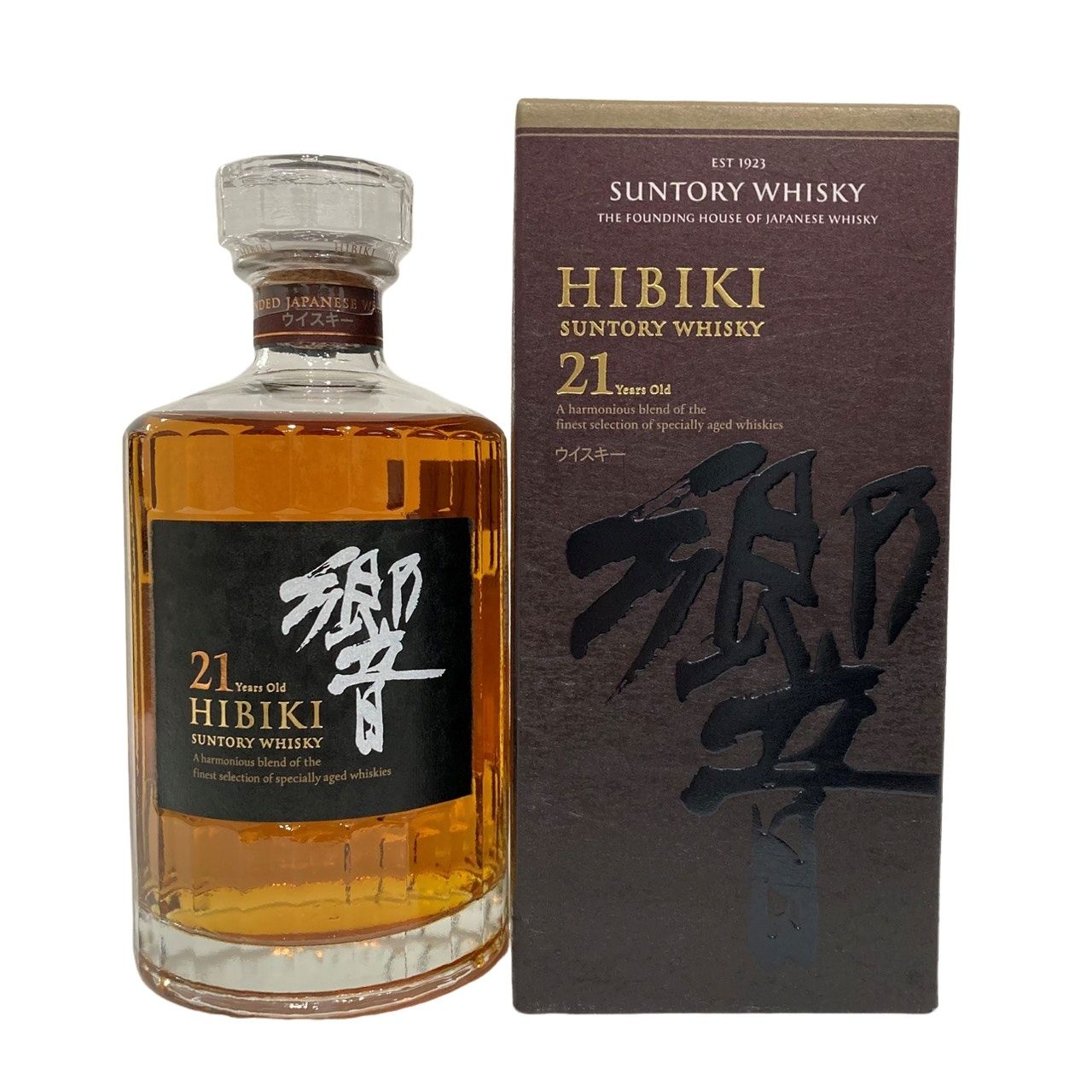 サントリー ウイスキー 響21年 ホログラムシール 700ml 43度 化粧箱