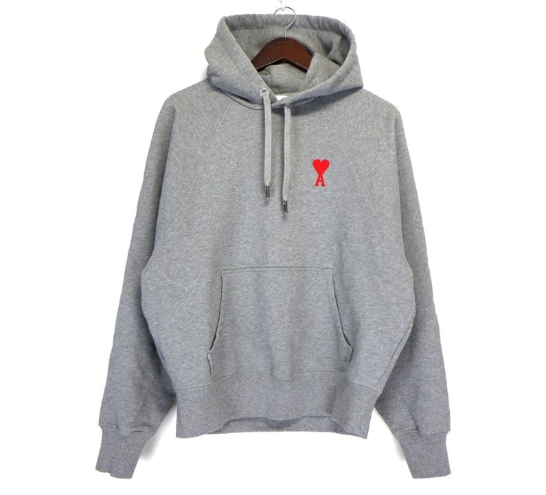 アミアレクサンドルマティッシAMI AlexandreMattiussiパーカー AMI Alexandre Mattiussi アミ アレクサンドル マテュッシ メンズ ロゴ