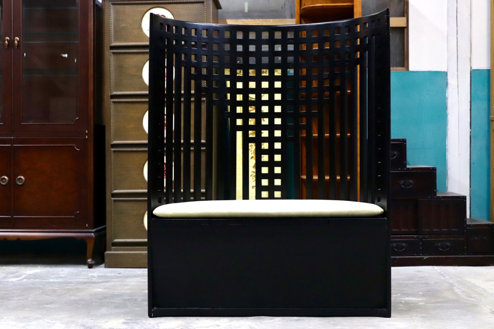 GMIK 695 チャールズ レニー マッキントッシュ WILLOW 1 チェア リプロダクト デザイナーズ イタリアモダン