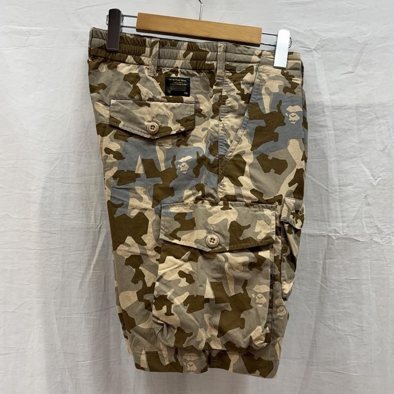アベイシングエイプ カモフラージュ 迷彩柄 カーゴ ショーツ ショート