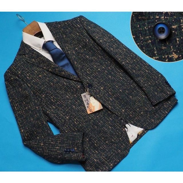 小売 新品10.7万円 大手百貨店扱い 秋冬 完全日本製 [東洲斎写楽