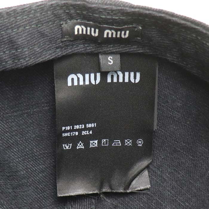 デニム ベースボールキャップ