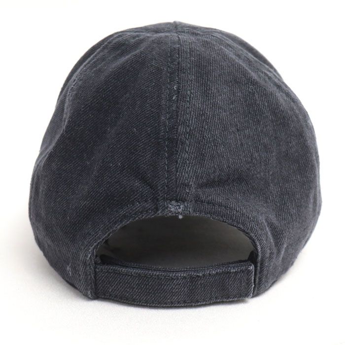 MIUMIU ミュウミュウ デニム ベースボールキャップ キャップ ブラック