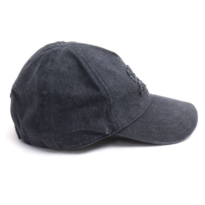 MIUMIU ミュウミュウ デニム ベースボールキャップ キャップ ブラック