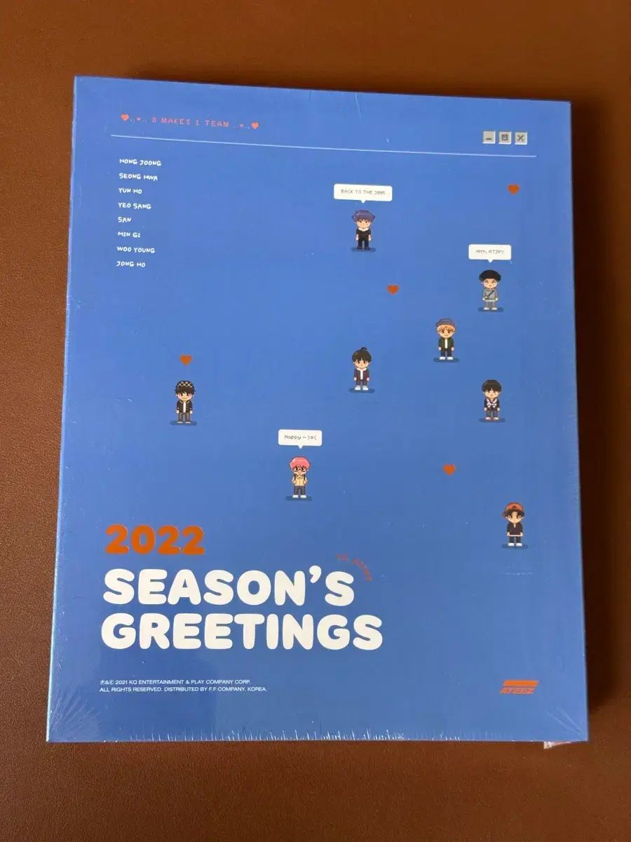 未開封 出品) ATEEZ（エイティーズ・アチズ） 2022 シーグリ シーズン