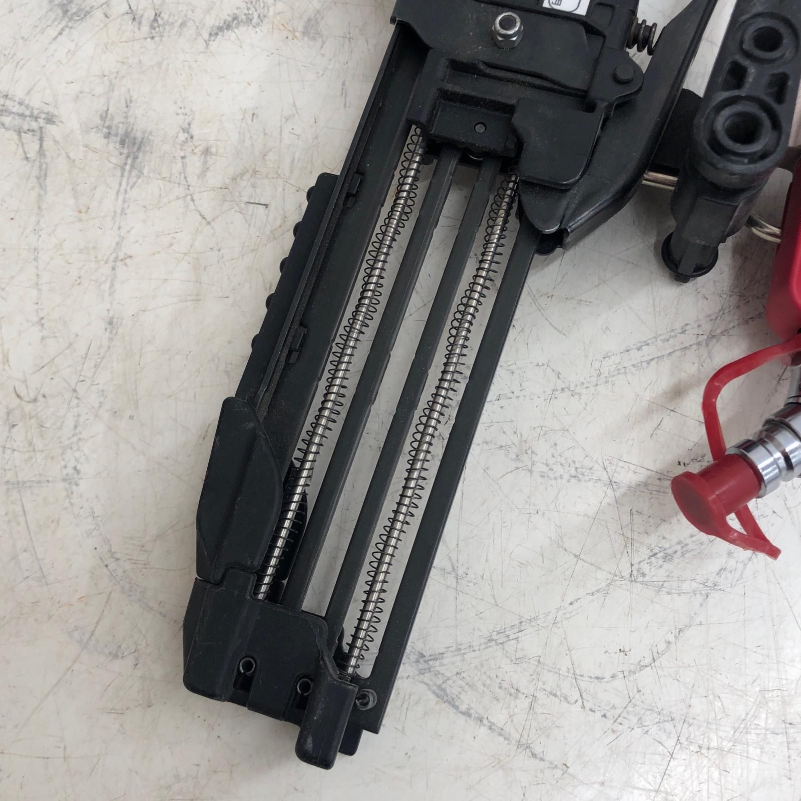  ДДMAX マックス エアツール スーパーネイラ 高圧 足長25 50㎜ 肩幅4㎜ HA 50 F 1 D 4 MAﾌﾛｱ レッド 釘打機 エアーツール