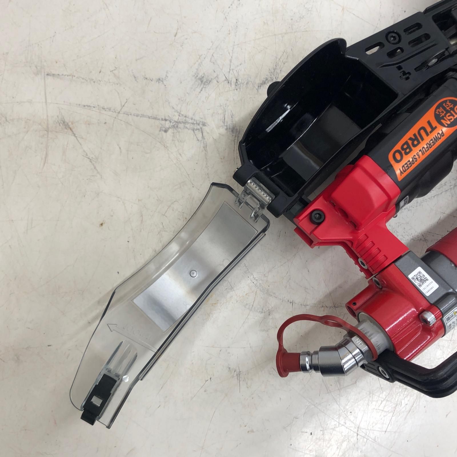  ДДMAX マックス エアツール ターボドライバー 高圧 ねじ足長25 41㎜ HV-R 41 G 4 レッド 釘打機 エアーツール