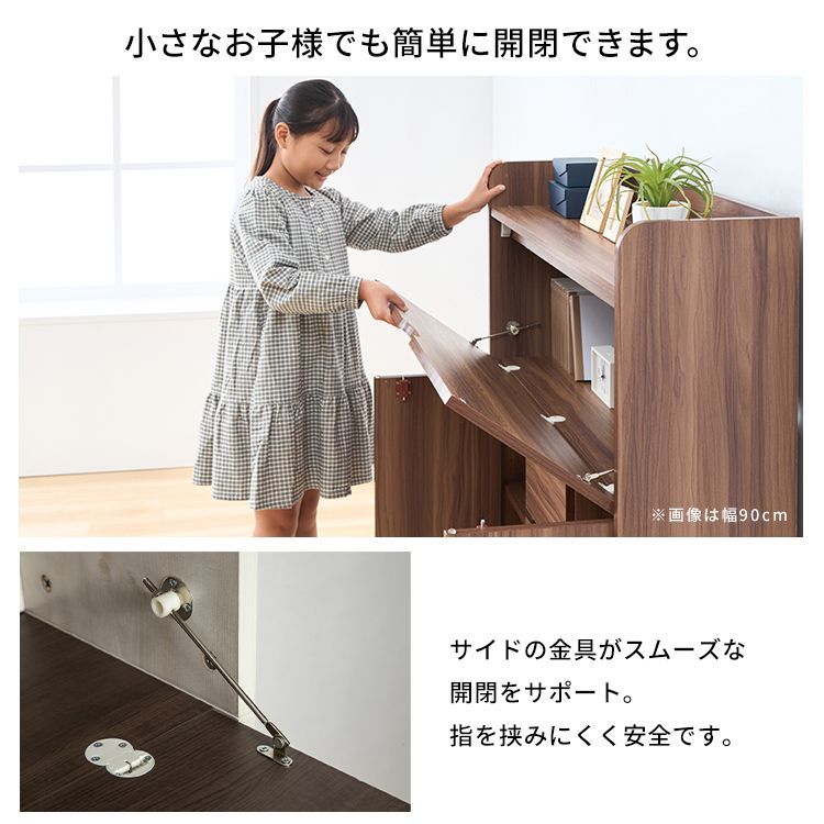 学習机　ライティングデスク　ライティングビューロー ライティングビューロー 勉強机 折りたためる ライティングデスク 幅60