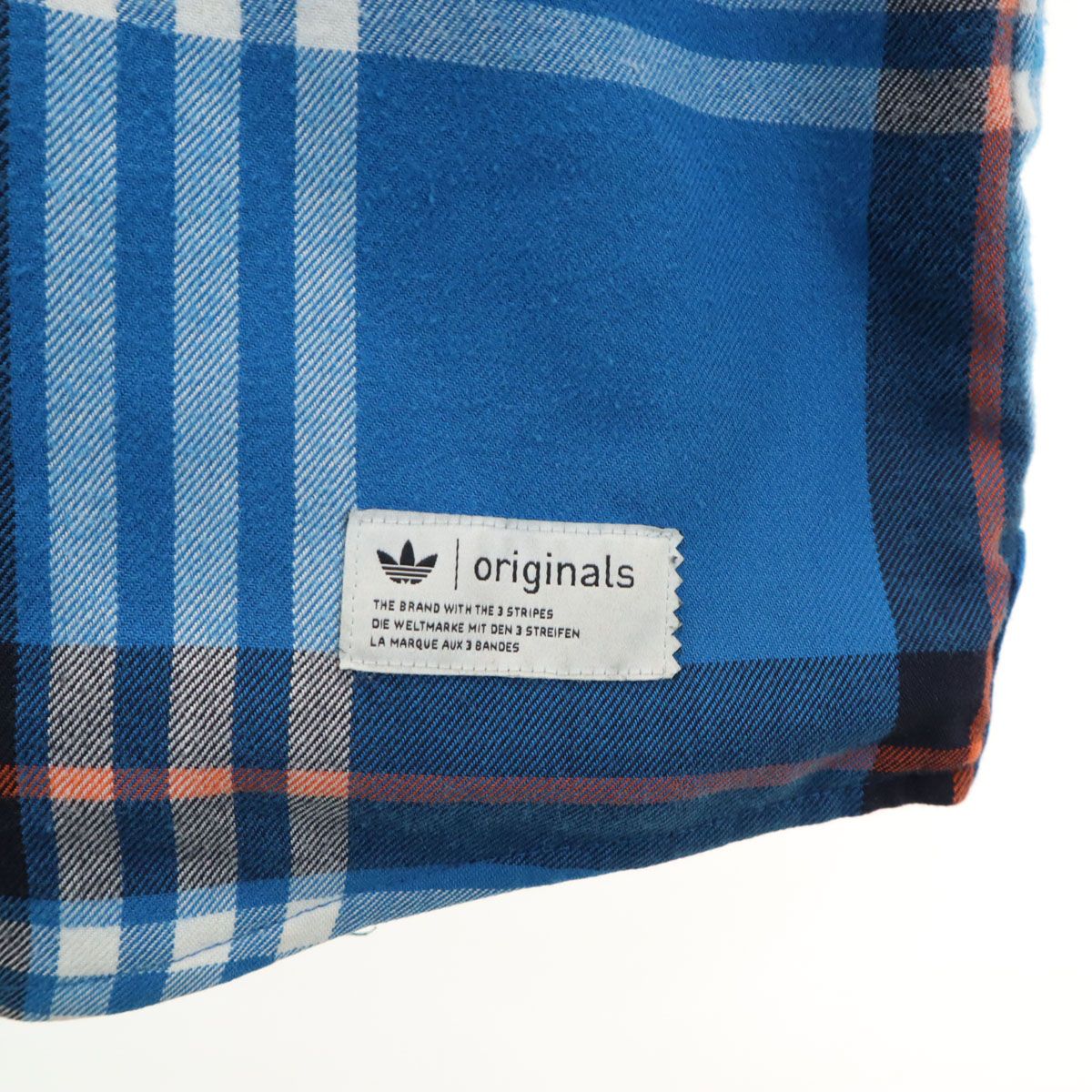 adidas Originals アディダスオリジナルス チェック柄 長袖 フランネル
